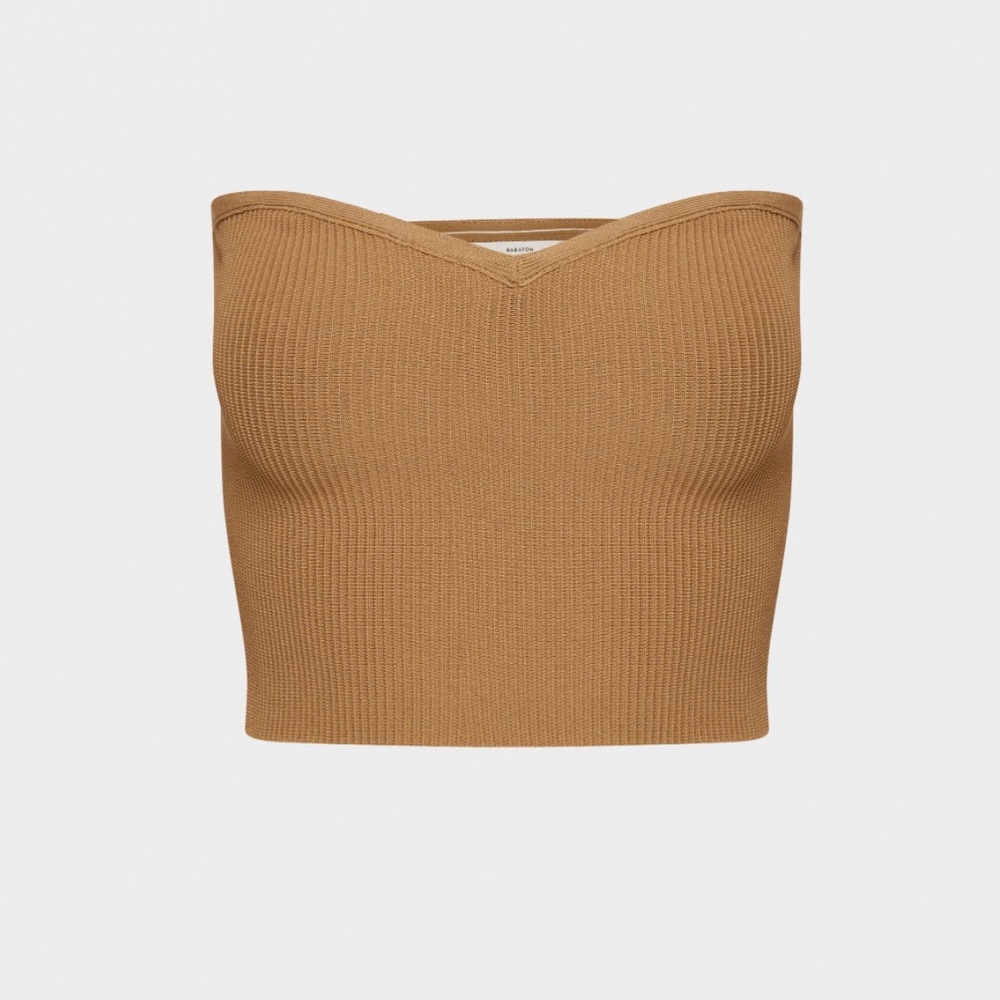 NWT Aritzia Babaton Verdana Tube Top in Apricot Ice